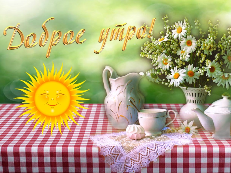 Доброго летнего утра