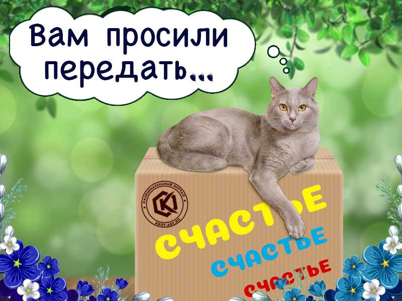 Вам просили передать