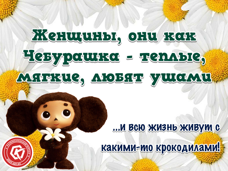 Женщины они как Чебурашка