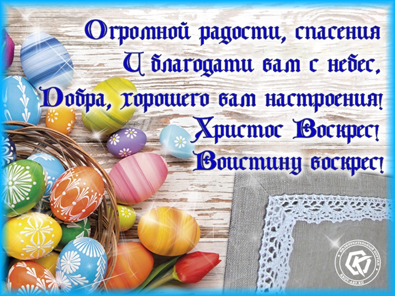 Христос Воскрес! Воистину Воскрес!