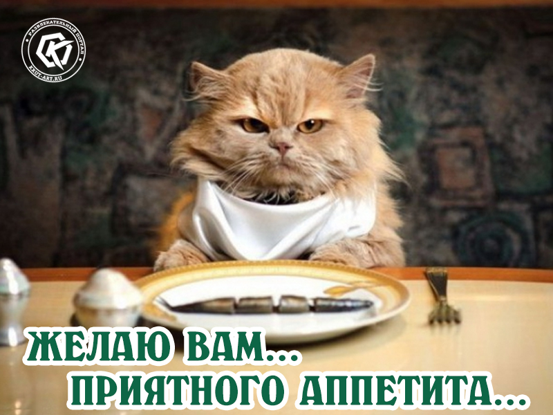 Желаю вам приятного аппетита