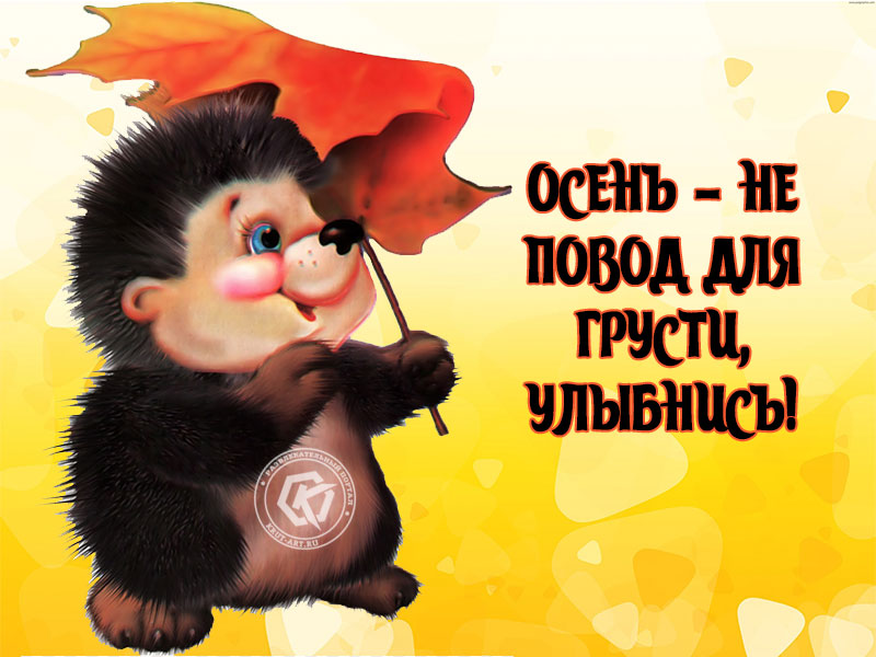 Осень — не повод для грусти…