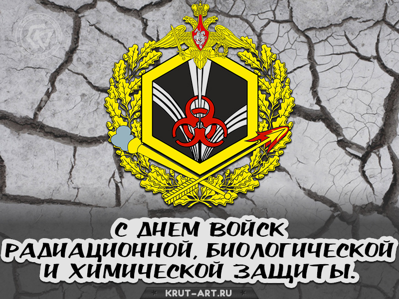 С днем войск радиационной, биологической и химической защиты