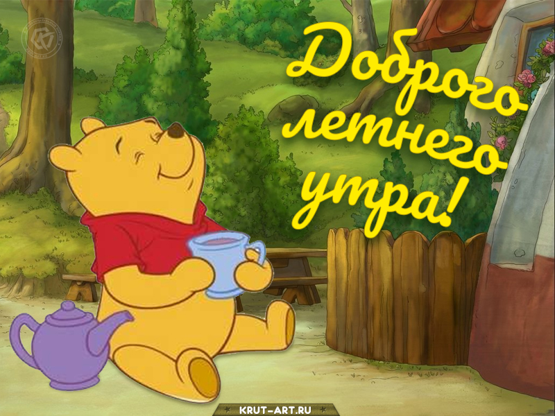 Доброго летнего утра картинка