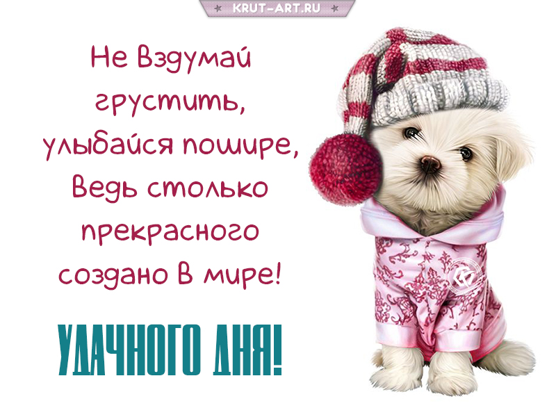 Не вздумай грустить, улыбайся пошире