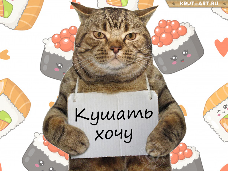 Смешная картинка хочу кушать