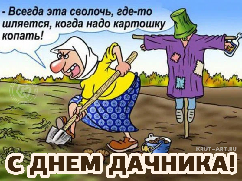 С днем дачника
