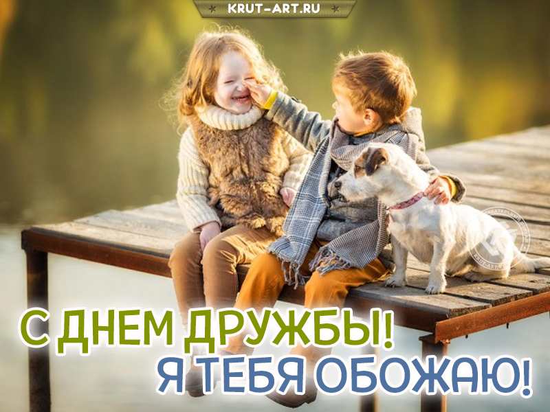 С днём дружбы картинка
