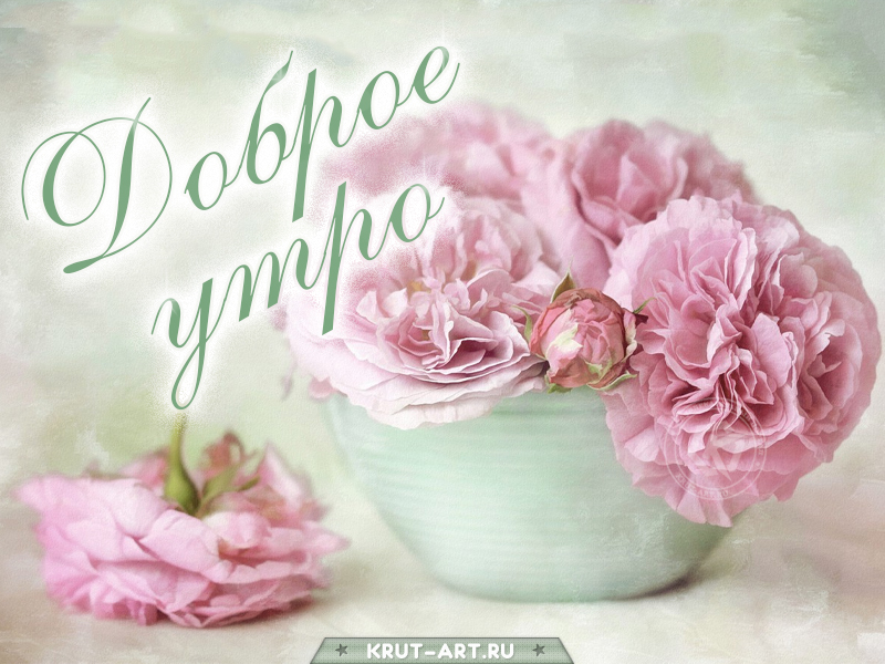 Доброе утро нежная гифка