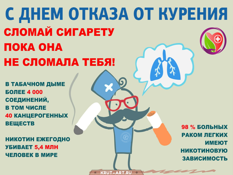 День отказа от курения картинка
