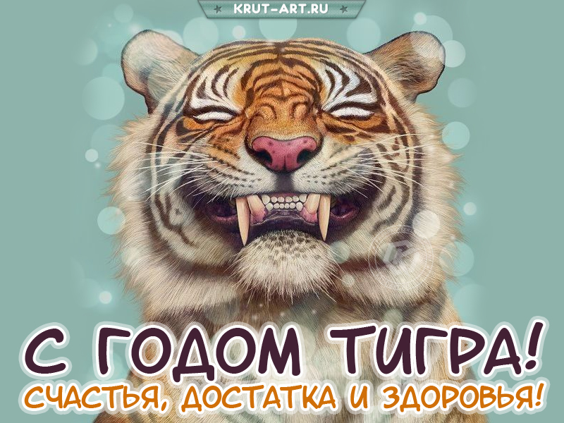 Смешная картинка с годом тигра