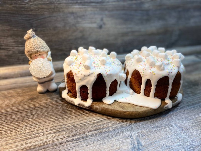 Творожный кулич без дрожжей, простой, нежный и самый вкусный рецепт :)