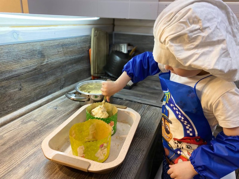 Шаг 3.1. Творожный кулич без дрожжей, простой, нежный и самый вкусный рецепт :) Шаг 3.1. Творожный кулич без дрожжей, простой, нежный и самый вкусный рецепт :)