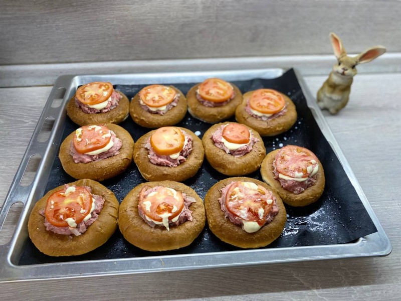 Фаршированные баранки - деликатес. Шаг 4 Фаршированные баранки - деликатес. Шаг 4