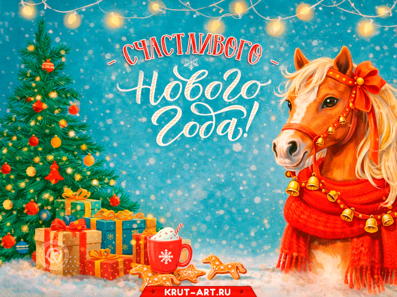 С Новым годом! Год смелых побед!