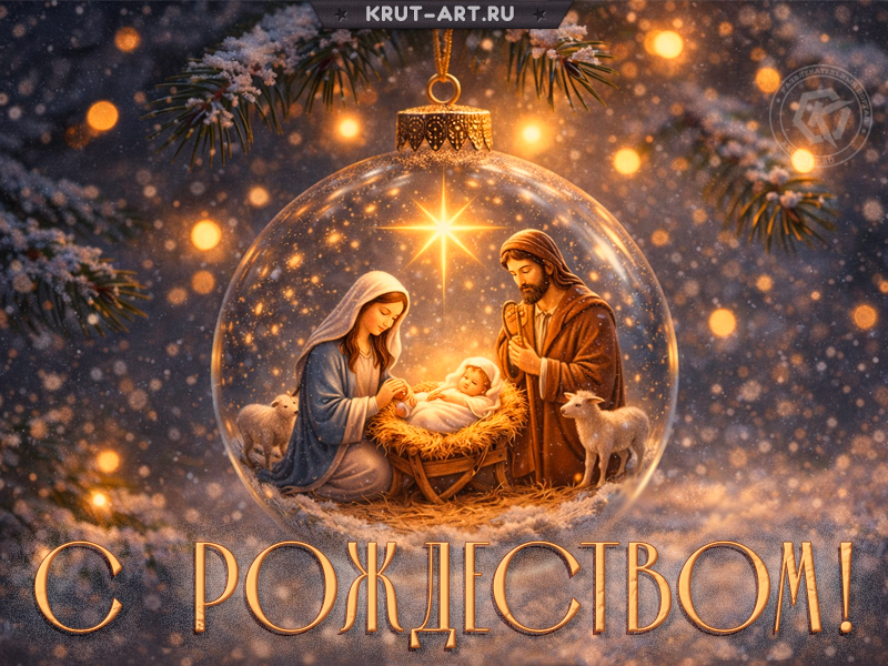 Светлого и тёплого Рождества!