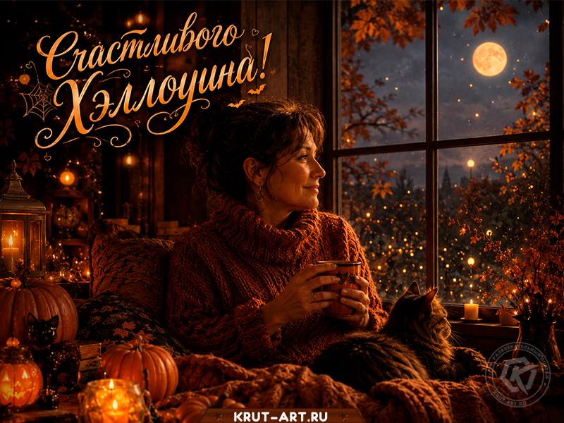 Уютного Хэллоуина в кругу любимых! 🧡